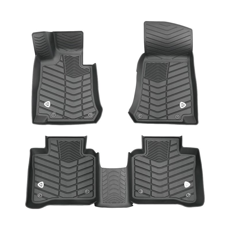 MERCEDES-BENZ GLC 2019-2022 (Noir, un lot de 3 pièces)